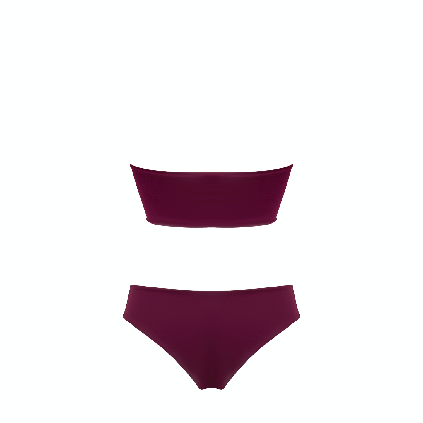 GIOVE- bikini con top a fascia in Ultra Skin