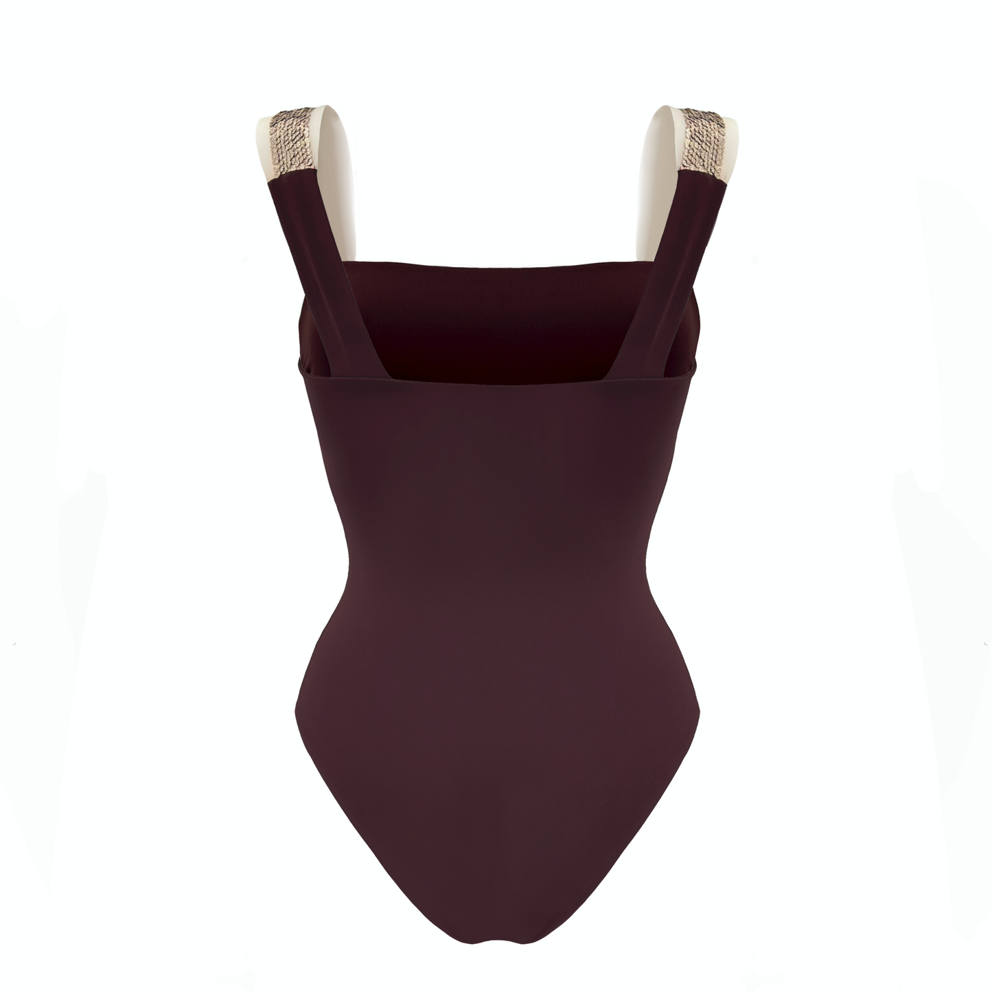ERA- costume intero con dettagli in tulle e micro-pailettes in Ultra Skin