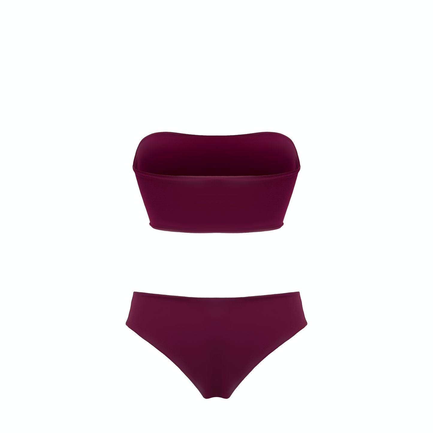 GIOVE- bikini con top a fascia in Ultra Skin