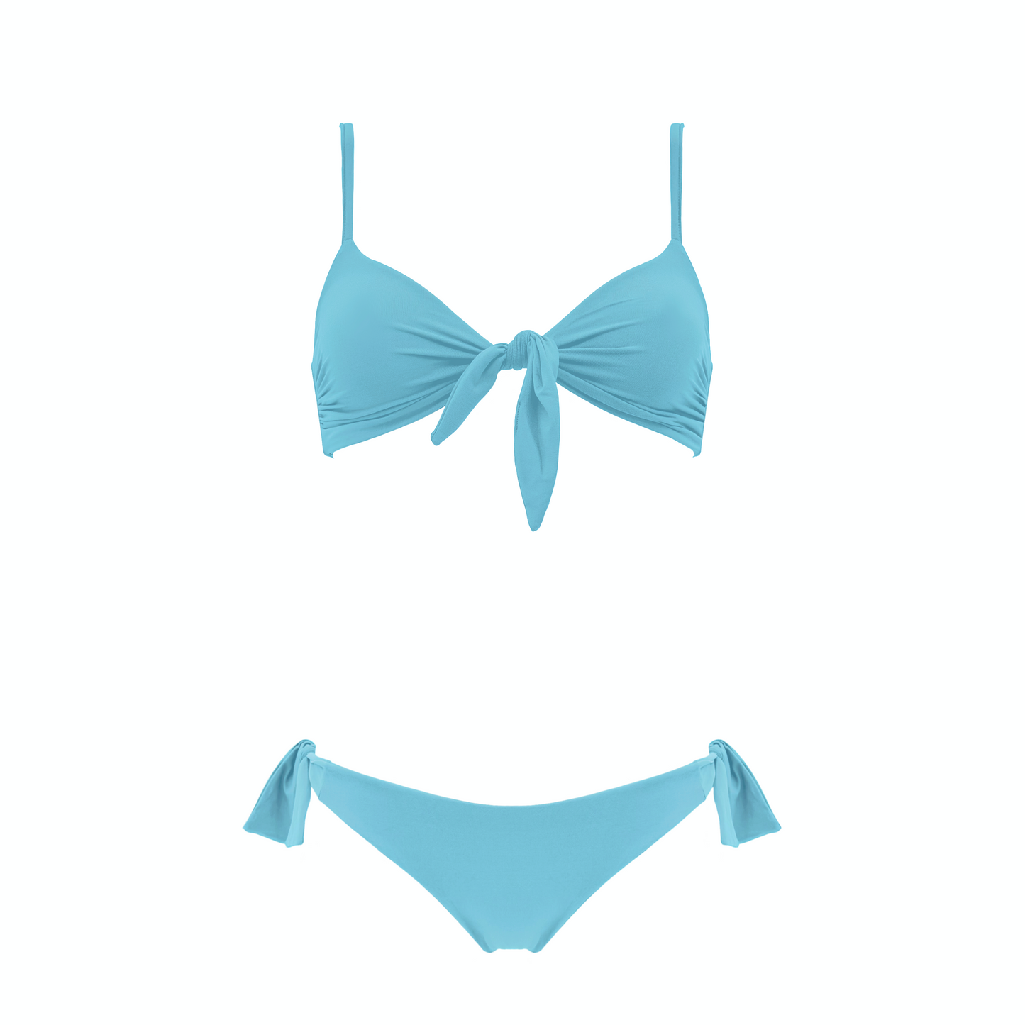 PARVATI - bikini a fascia con nodo in Ultra Skin