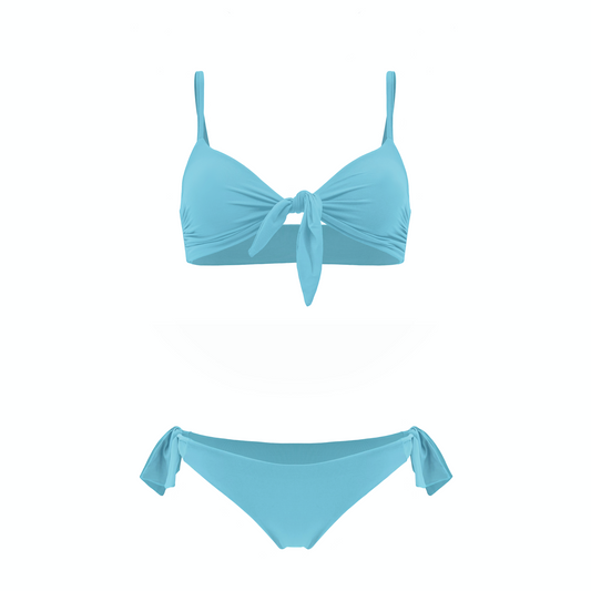 PARVATI - bikini a fascia con nodo in Ultra Skin