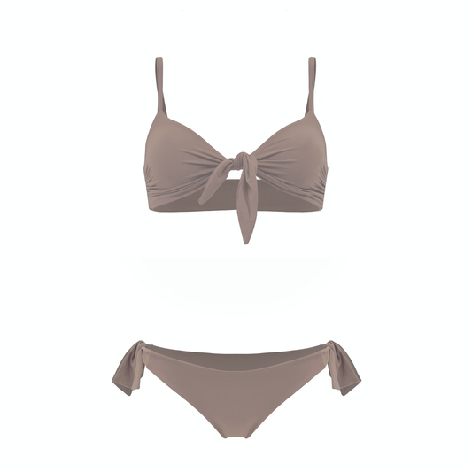 PARVATI - bikini a fascia con nodo in Ultra Skin