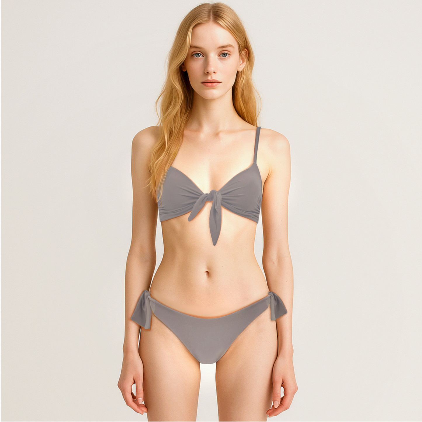 PARVATI - bikini a fascia con nodo in Ultra Skin