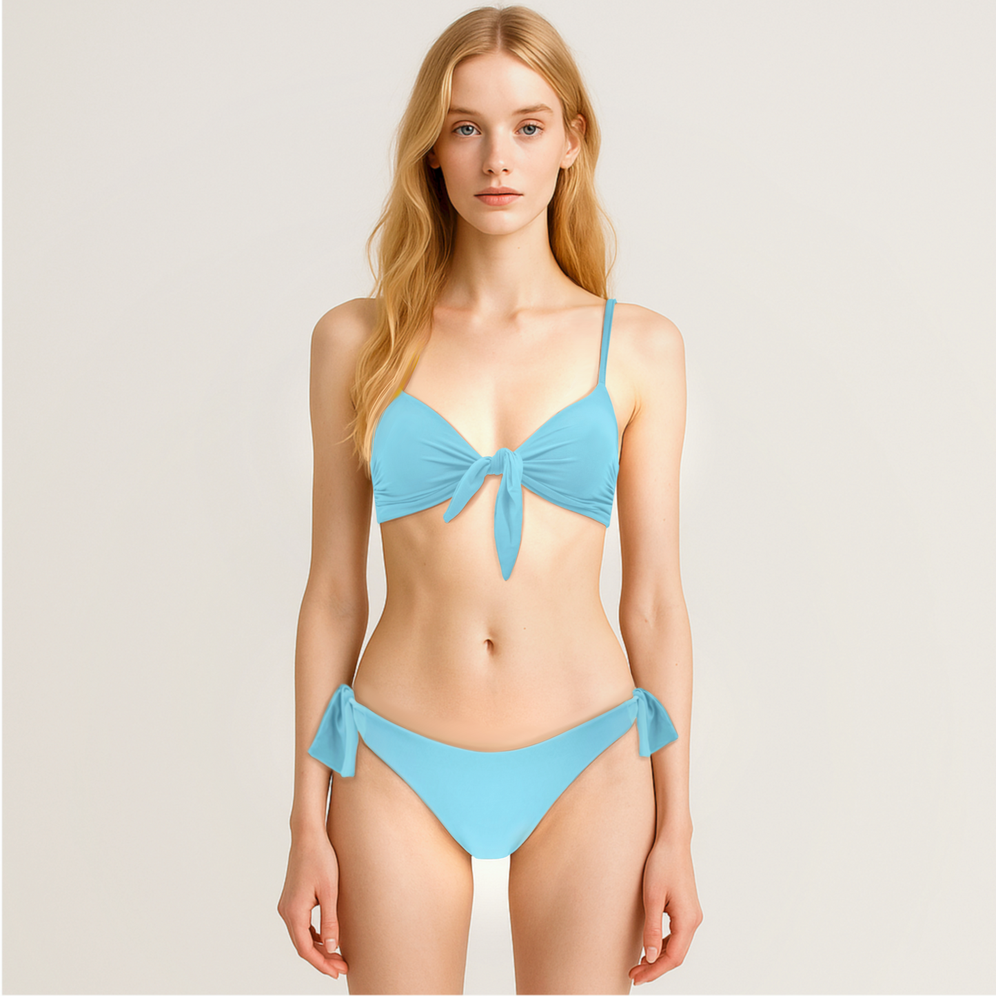 PARVATI - bikini a fascia con nodo in Ultra Skin