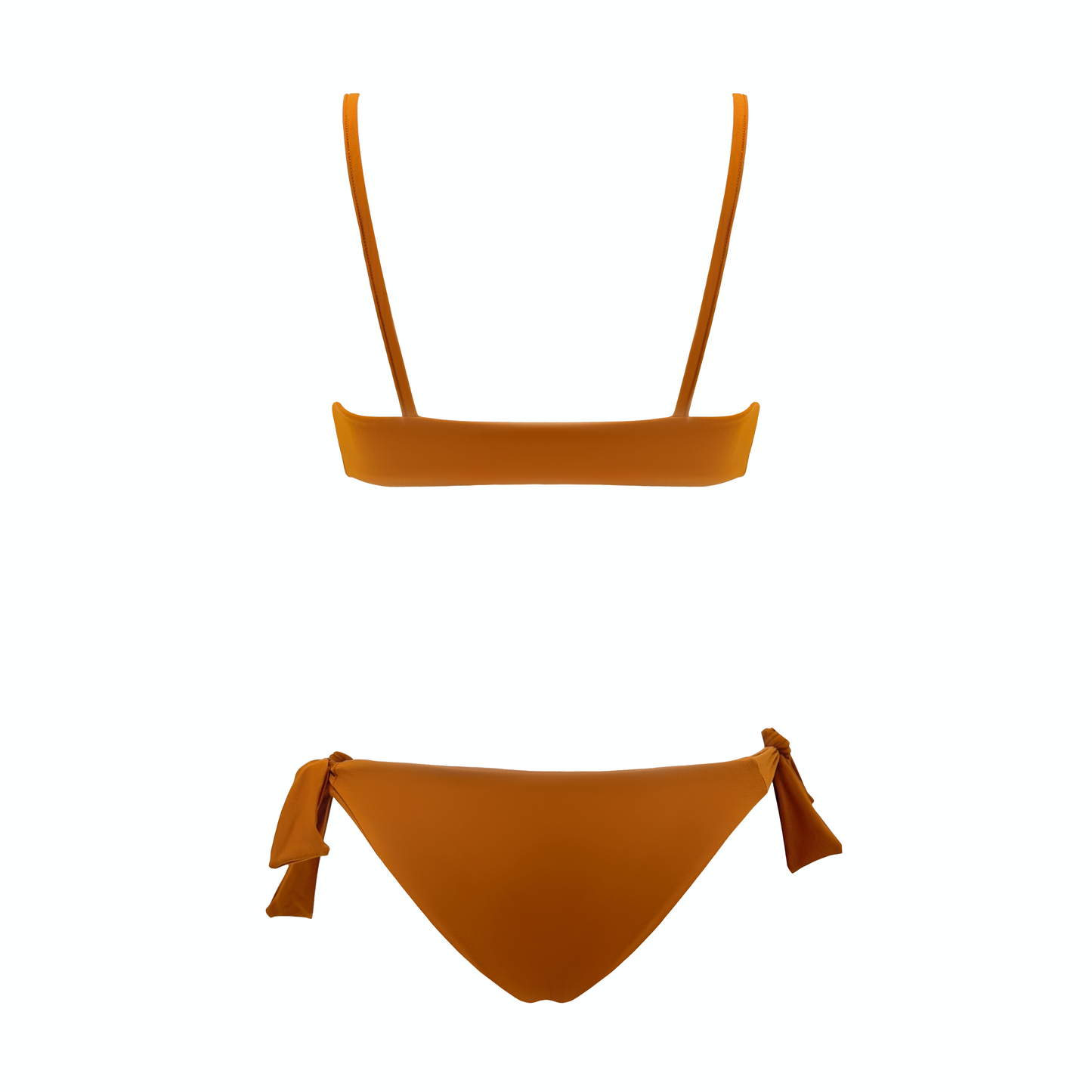 PARVATI - Bandeau Bikini with Knot in Ultra Skin