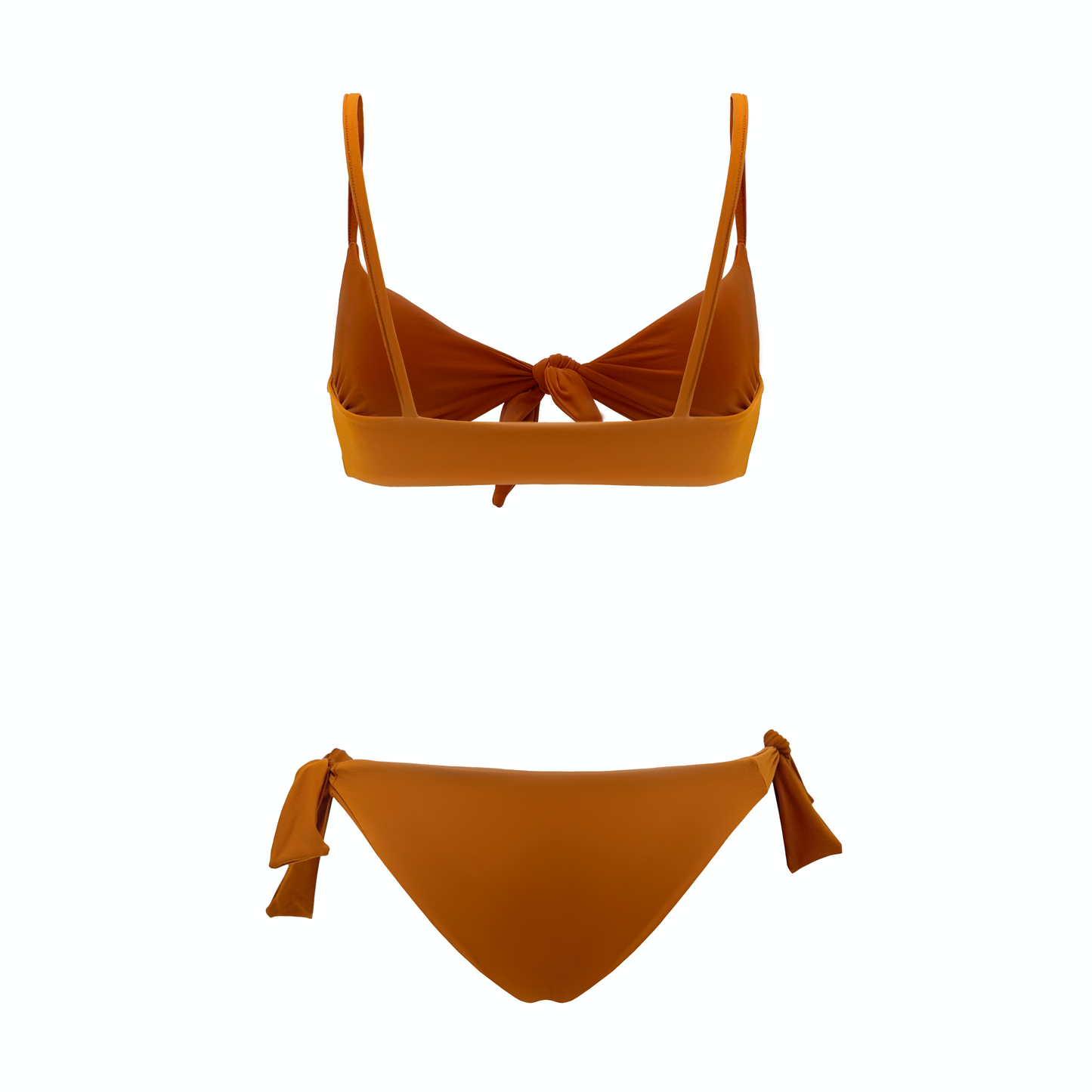 PARVATI - Bandeau Bikini with Knot in Ultra Skin
