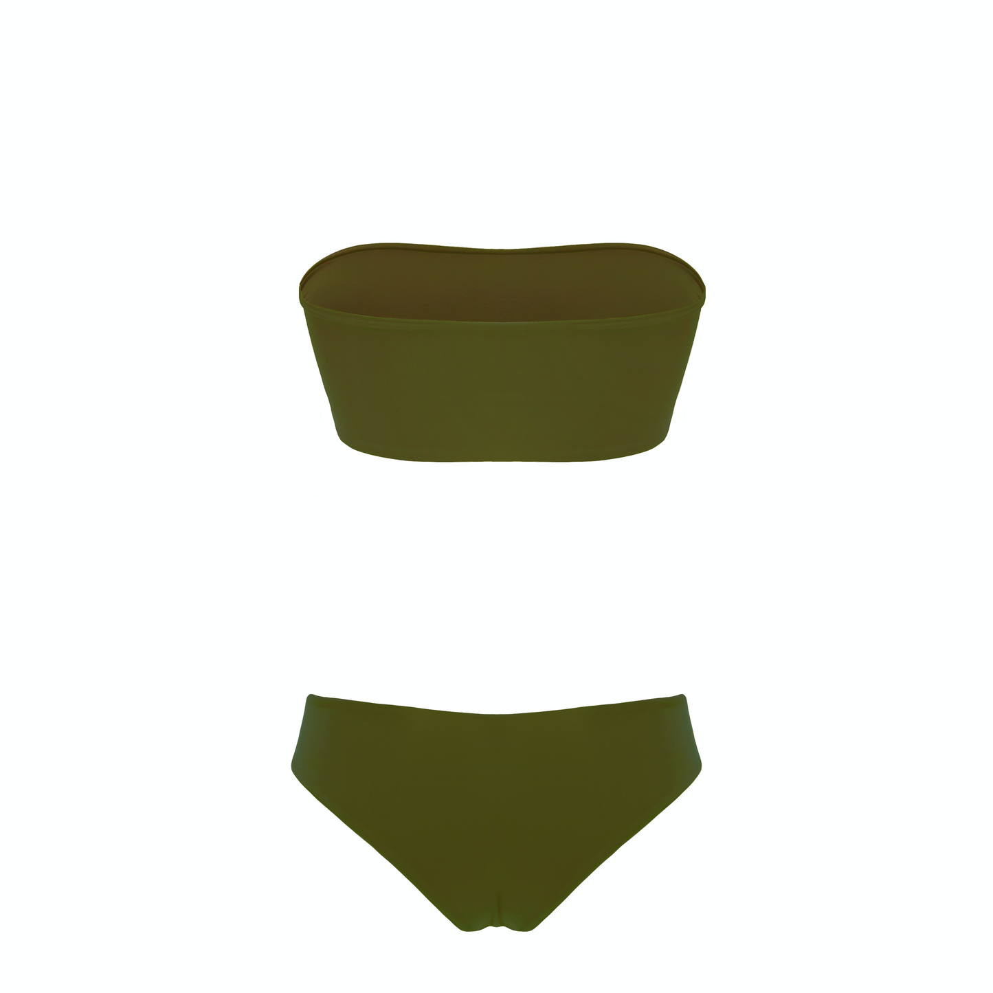 MERCURIO- bikini con top a fascia in Ultra Skin