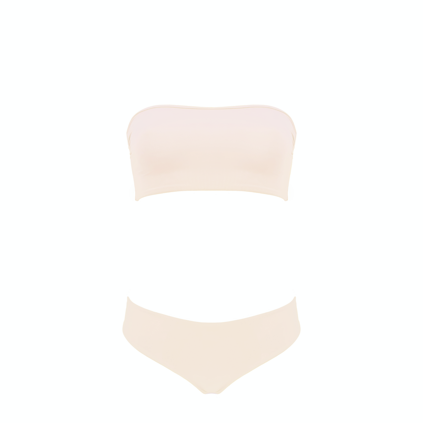 MERCURIO- bikini con top a fascia in Ultra Skin