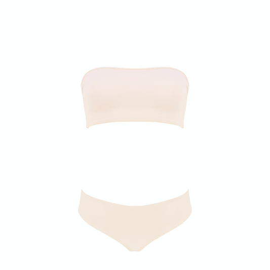 MERCURIO- bikini con top a fascia in Ultra Skin