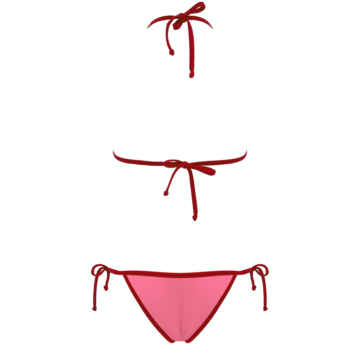CLIO - bikini a triangolo con anelli e bordi a contrasto in Ultra Skin