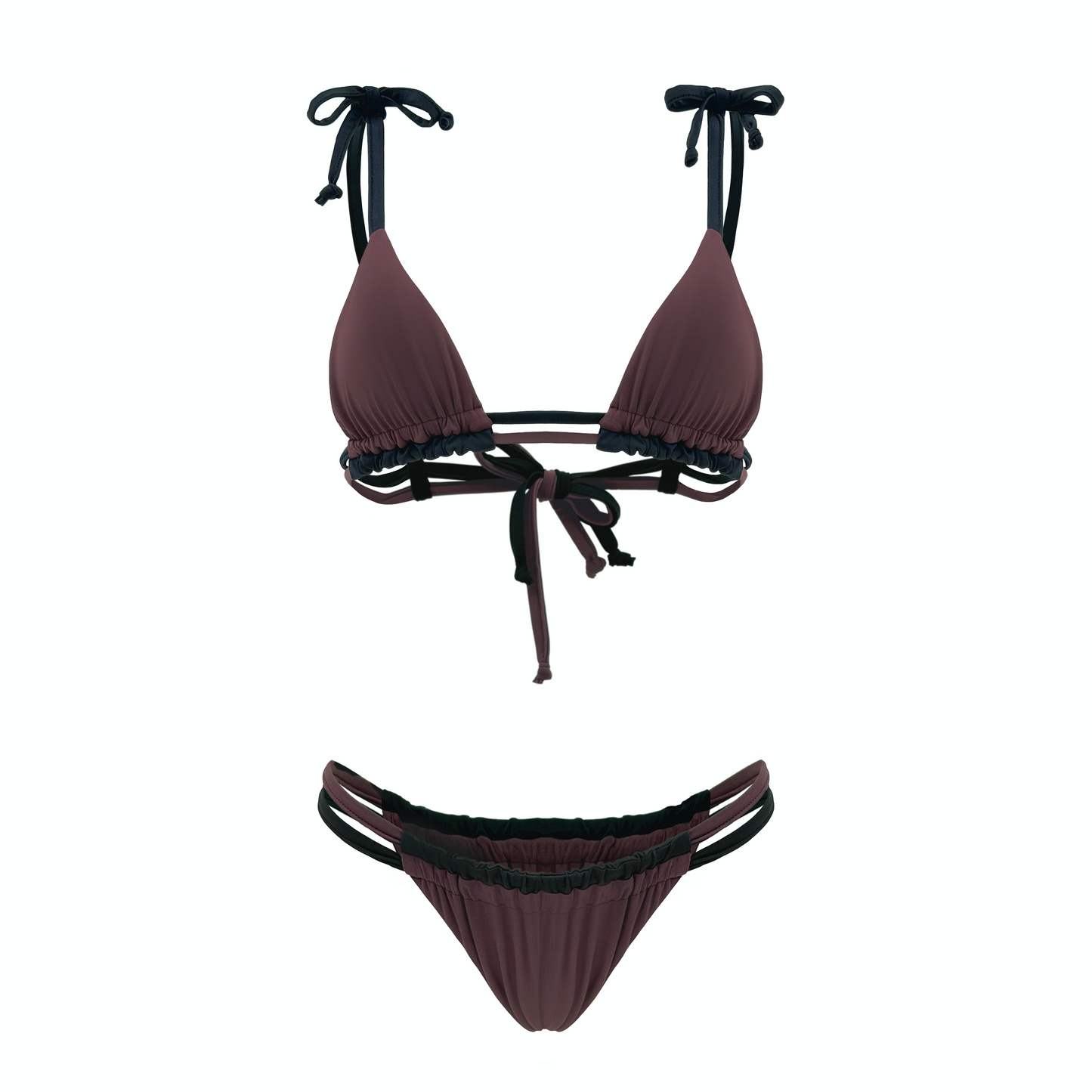 FEBE- bikini con triangolo in Ultra Skin