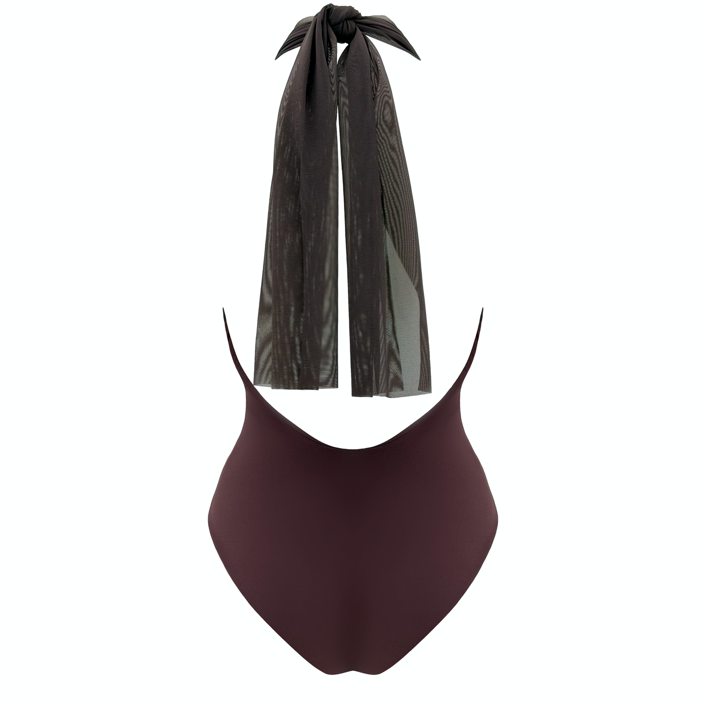 DORIS - costume intero con tulle elasticizzato in Ultra Skin