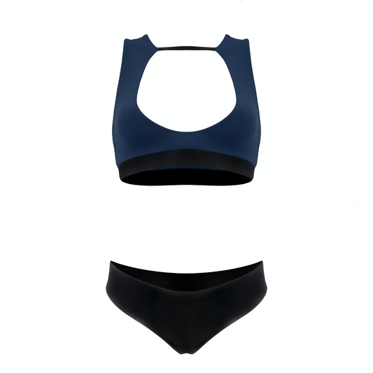 PARVATI - Bandeau Bikini with Knot in Ultra Skin