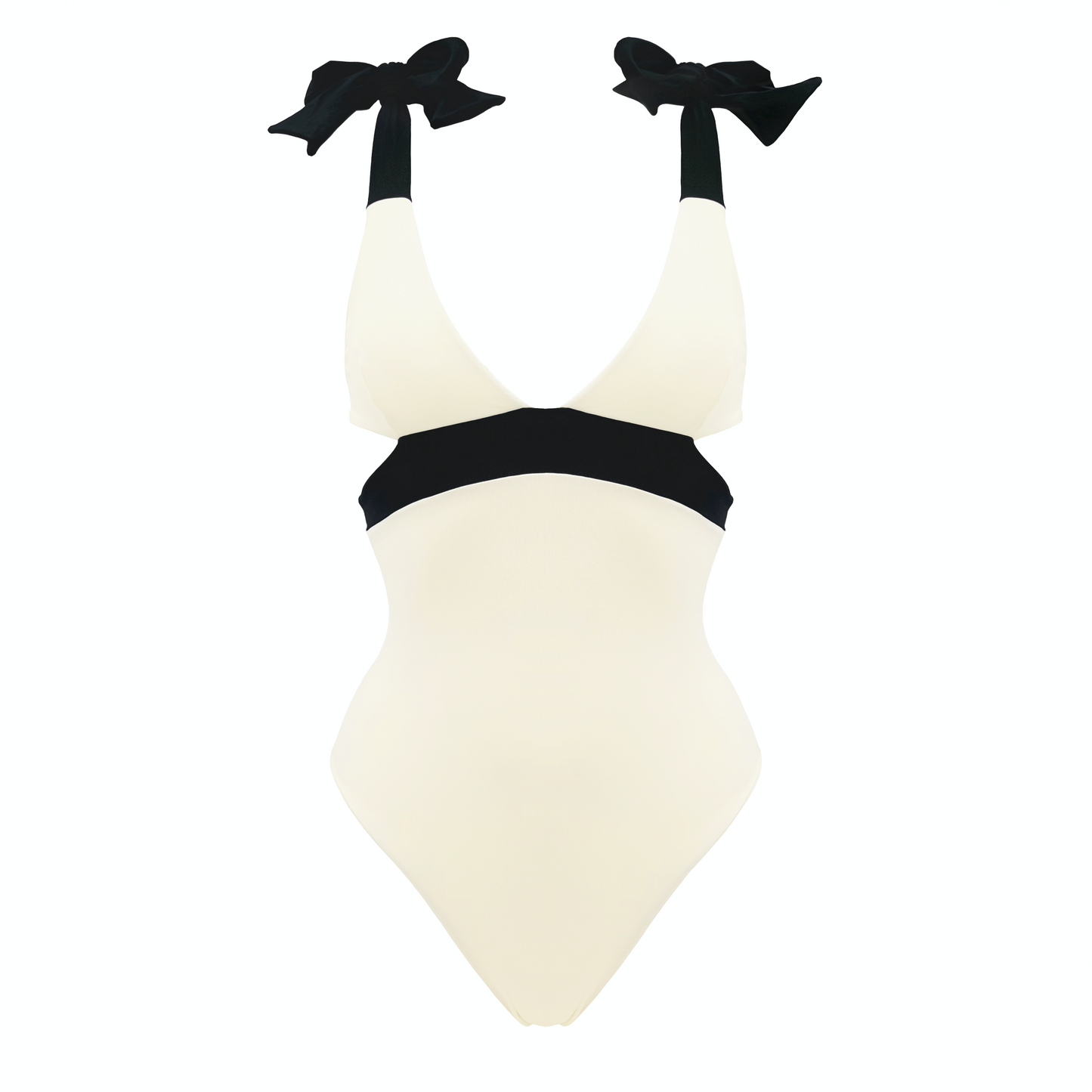 TALIA -costume intero bicolore in Ultra Skin