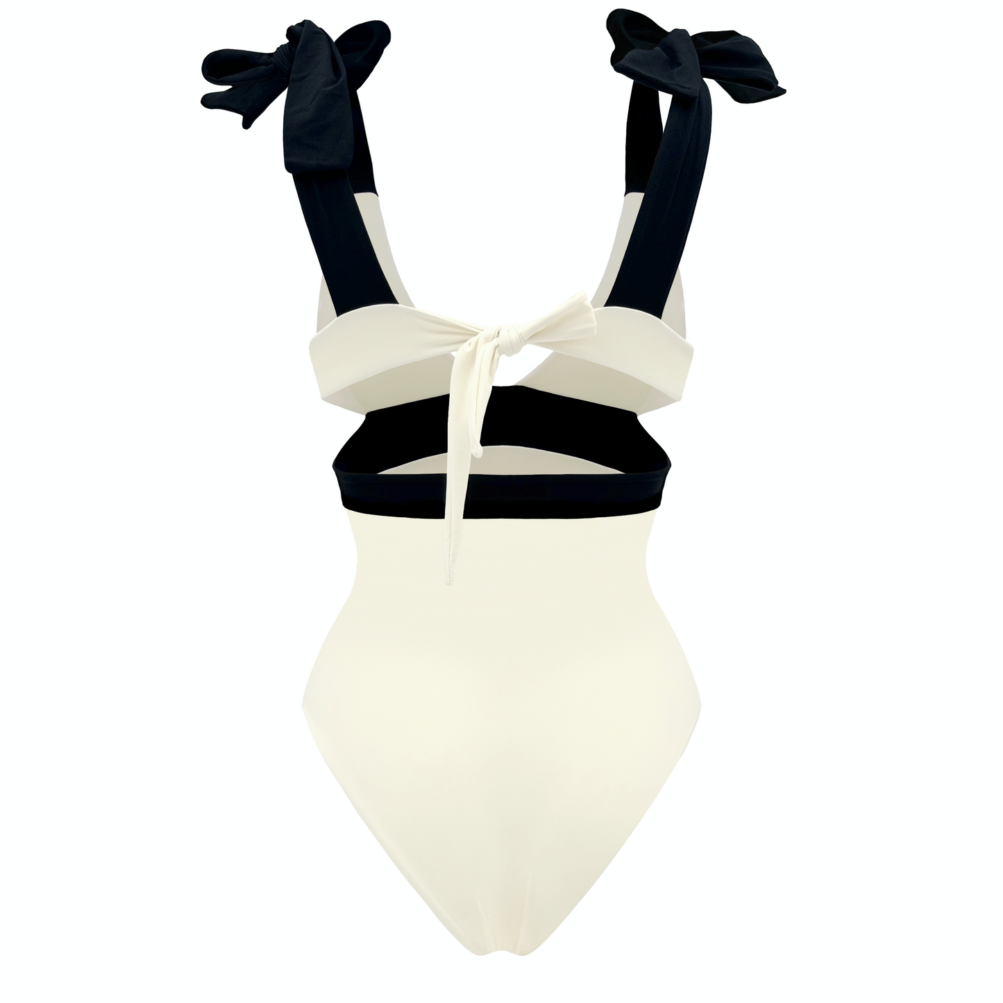 TALIA -costume intero bicolore in Ultra Skin