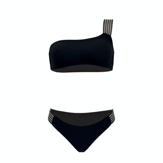 PARVATI - Bandeau Bikini with Knot in Ultra Skin